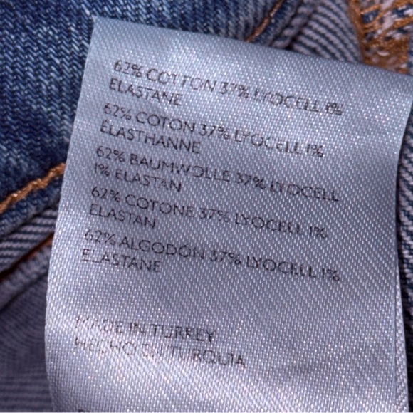 FREE PEOPLE Aiden Slim Flare Jeans Too Cool Blue Bell Botoms - Picture 6 of 9